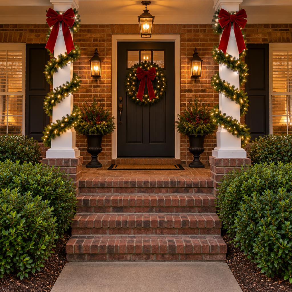 Holiday lighting installation